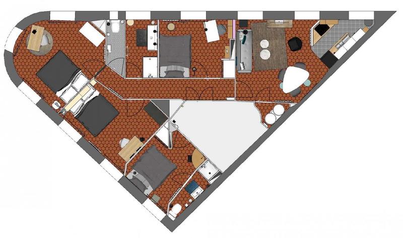 Appartement - 82 m² - 4 pièces