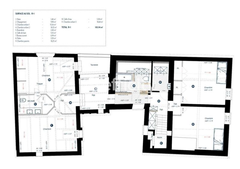 Demeure - 200 m² - 7 pièces