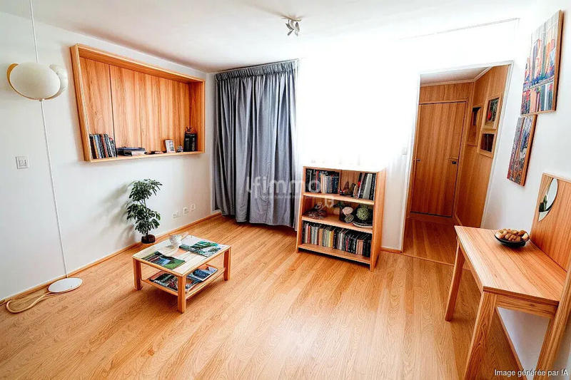 Studio - 21 m² - 1 pièce