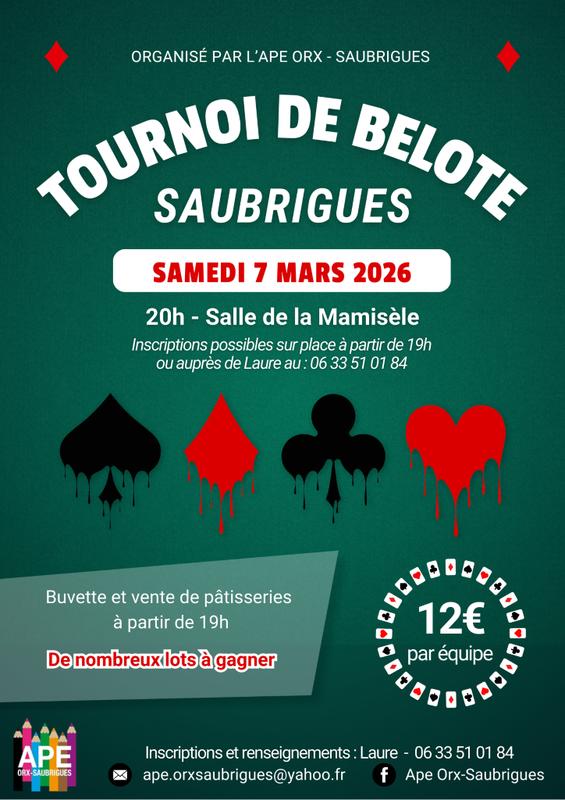 Concours de belote