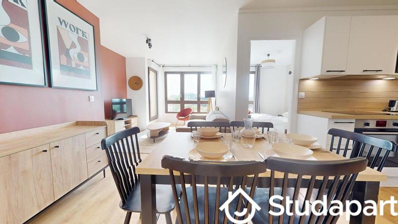 Chambre - 14 m² - 1 pièce