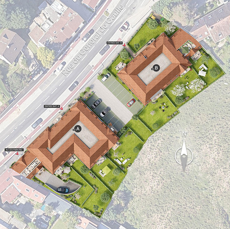 Appartement - 40 à 94 m² - 2 à 4 pièces