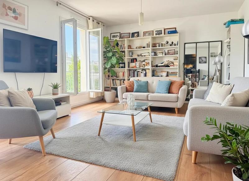 Appartement - 80 m² - 3 pièces