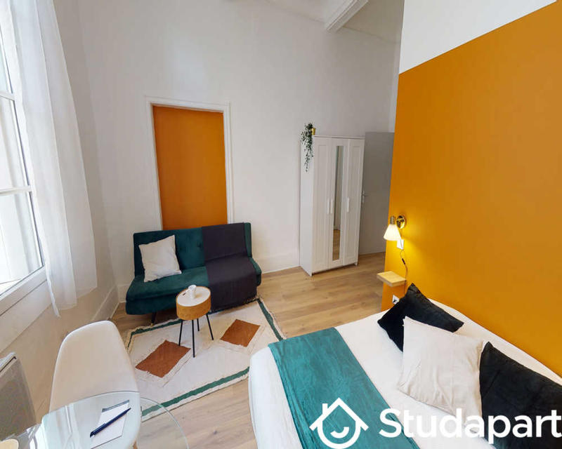 Chambre - 45 m² - 1 pièce