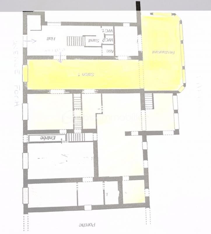 Bureau - 120 m² - 2 pièces