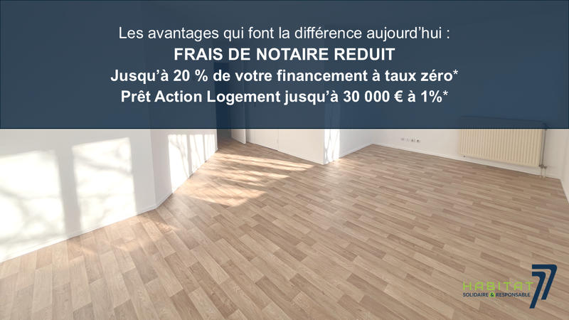 Appartement - 47 m² - 2 pièces