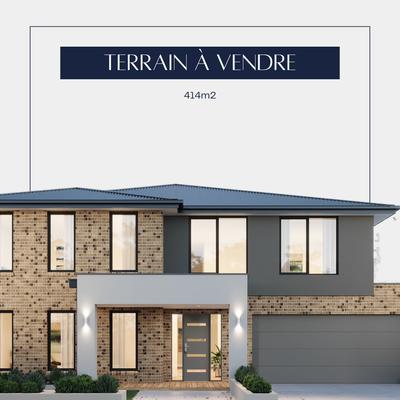 Terrain - 414 m²