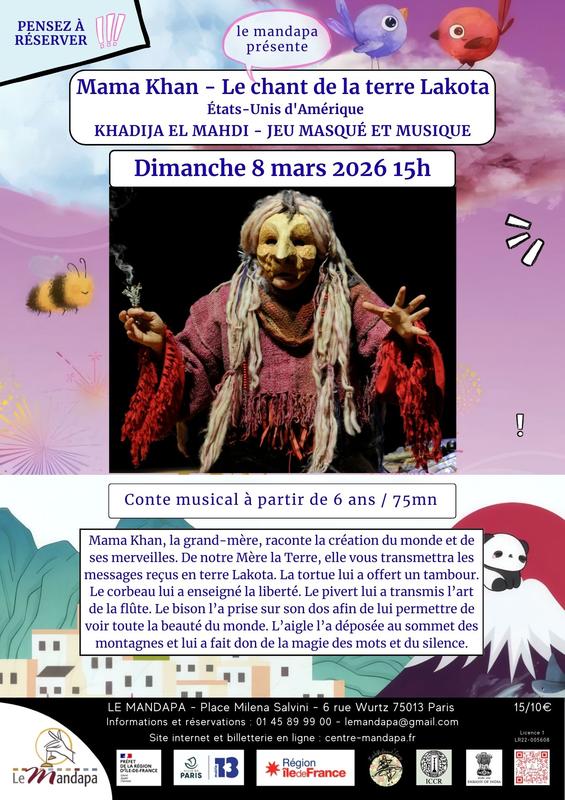 Mama Khan - le chant de la terre Lakota - États-Unis d'Amérique