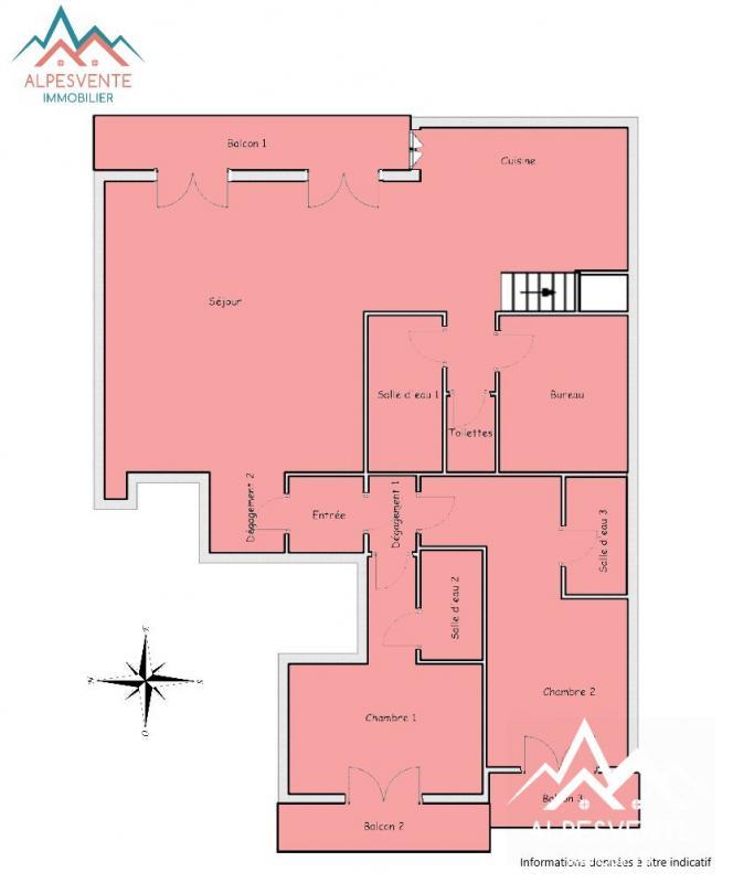 Appartement - 109 m² - 5 pièces