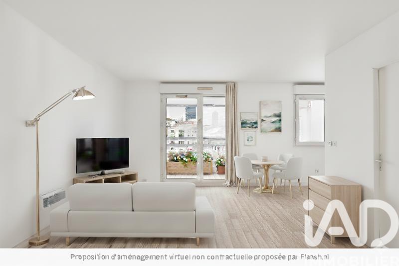 Appartement - 37 m² - 1 pièce