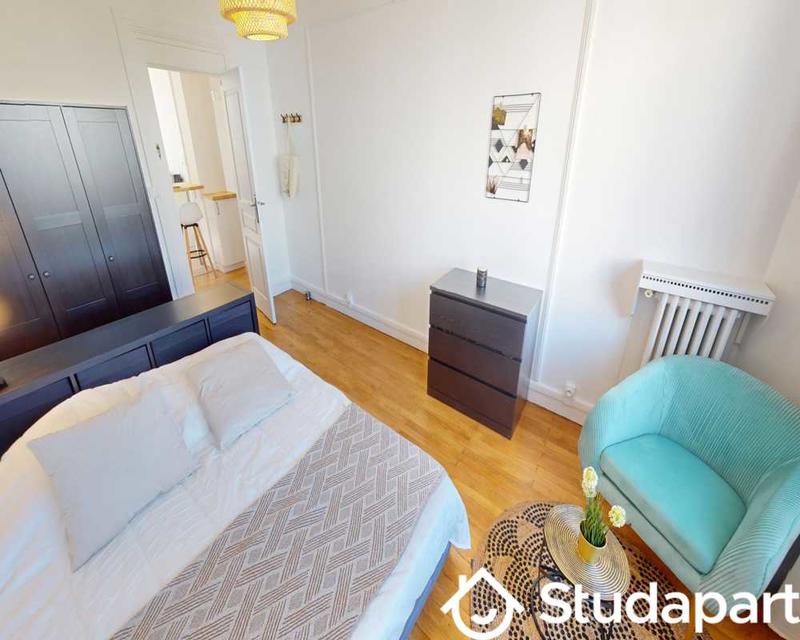 Chambre - 50 m² - 1 pièce