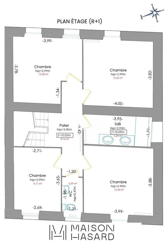 Maison ancienne - 142 m² - 7 pièces