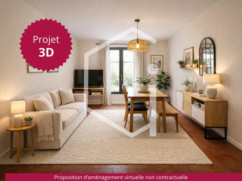 Maison - 49 m² - 2 pièces