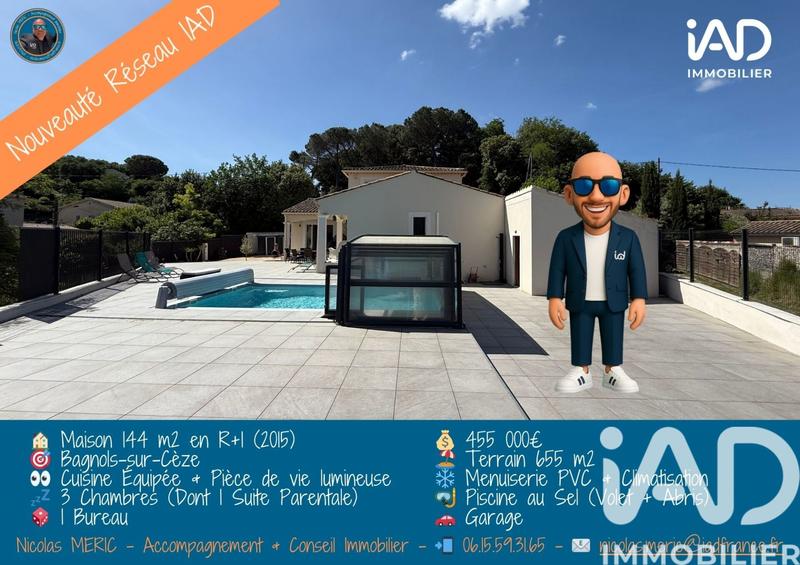 Maison - 144 m² - 5 pièces