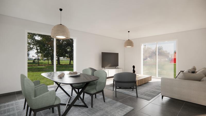 Maison - 100 m² - 5 pièces