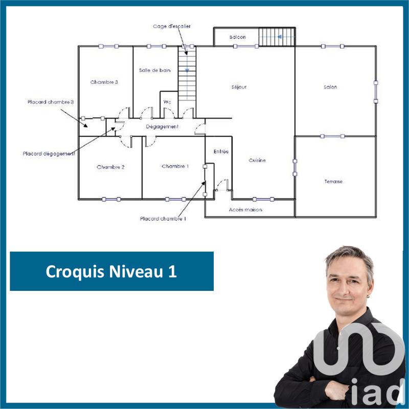 Maison - 130 m² - 6 pièces