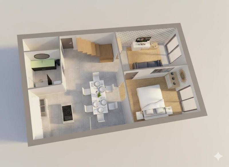 Duplex - 95 m² - 4 pièces