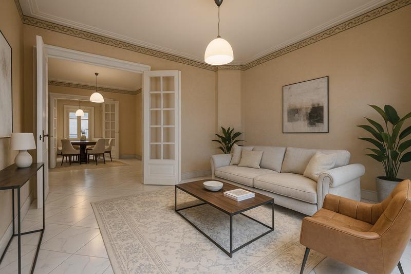 Appartement - 136 m² - 7 pièces