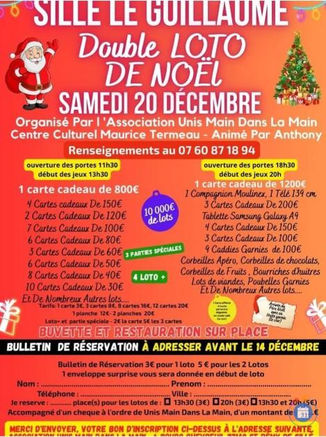 Double loto de Noël