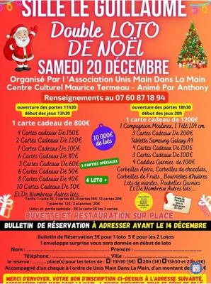 Double loto de Noël
