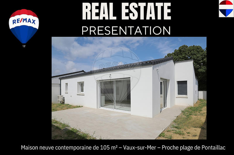 Maison - 105 m² - 4 pièces