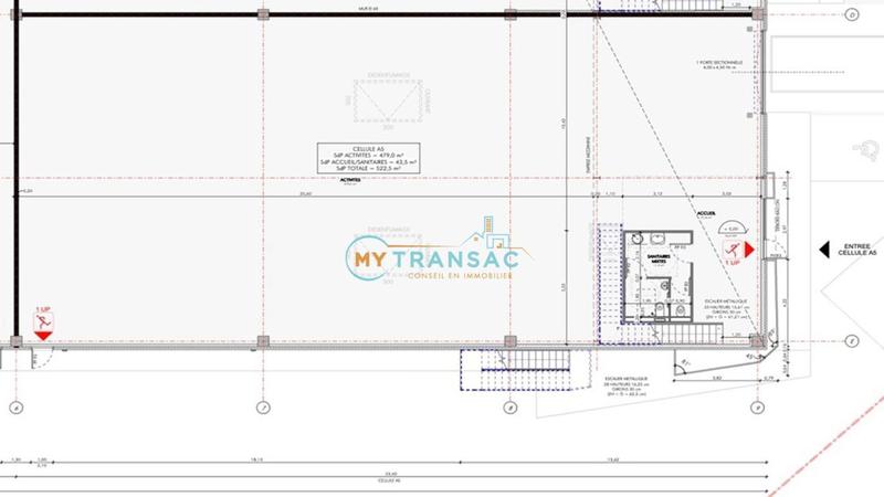 Local d'activité / Entrepôt - 630 m²