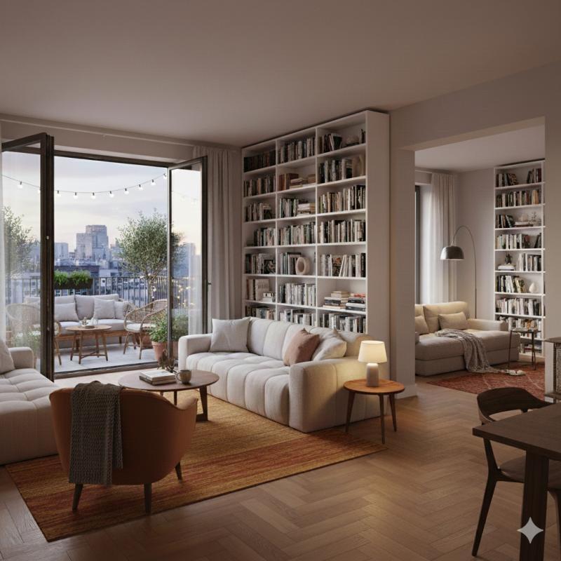 Appartement - 49 m² - 2 pièces