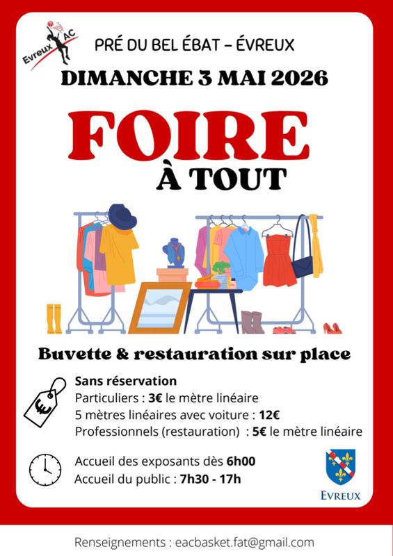 Foire à tout de l'eac basket