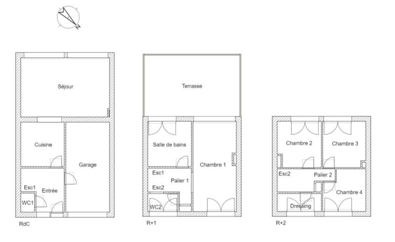 Maison - 110 m² - 5 pièces