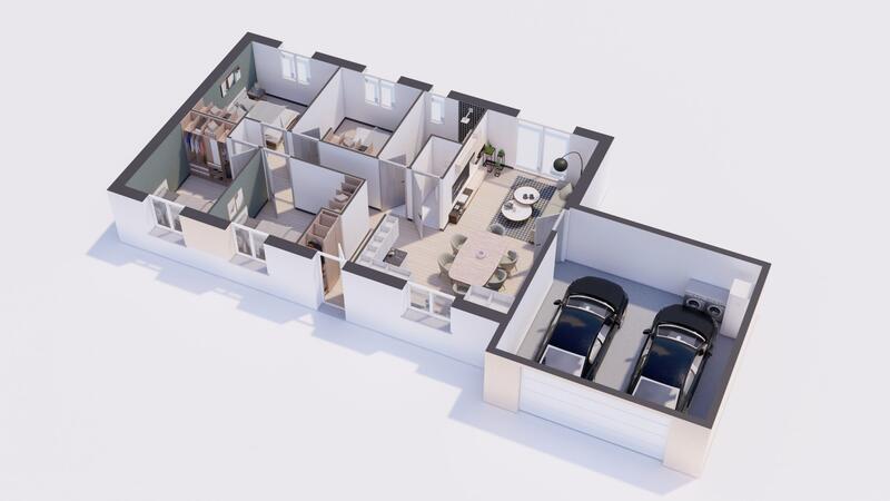 Maison - 85 m² - 6 pièces