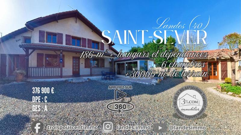 Propriété - 186 m² - 7 pièces