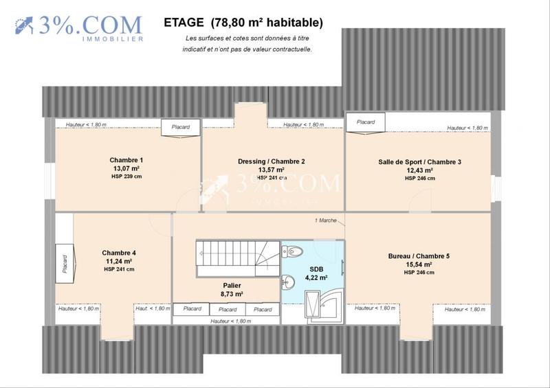 Maison - 200 m² - 8 pièces