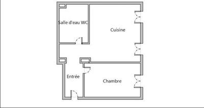 Appartement - 38 m² - 2 pièces