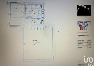 Appartement - 67 m² - 2 pièces