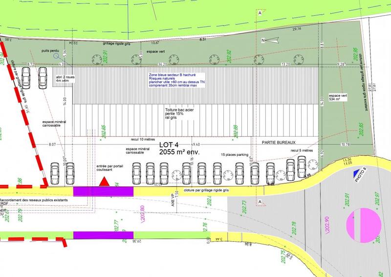 Local d'activité / Entrepôt - 185 m²