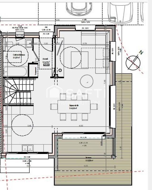 Maison - 120 m² - 6 pièces