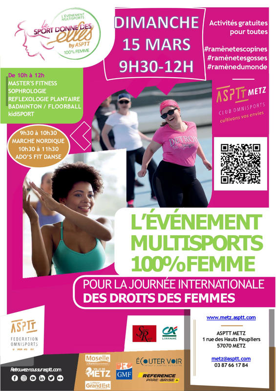 Le Sport Donne des elles By Asptt Metz
