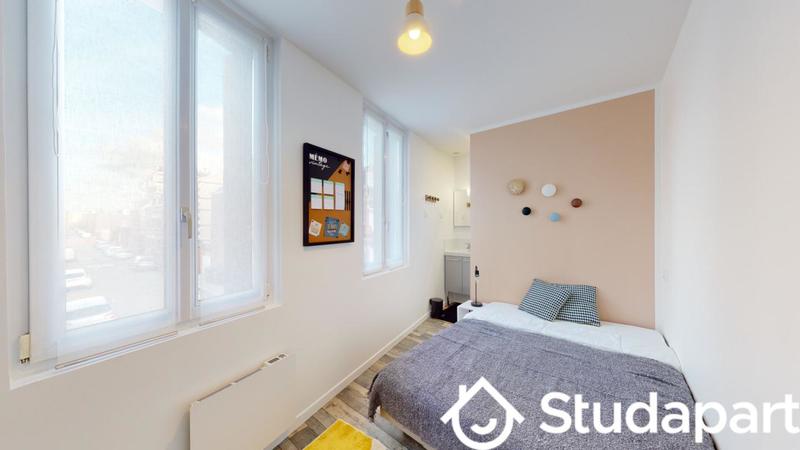 Chambre - 12 m² - 1 pièce