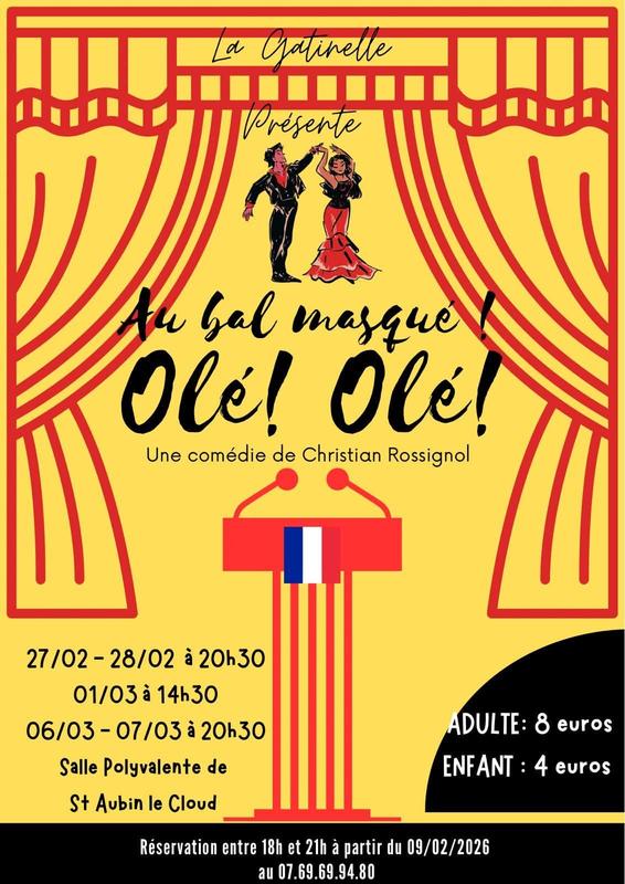 Au bal masqué ! Olé ! Olé ! - Théâtre à Saint Aubin