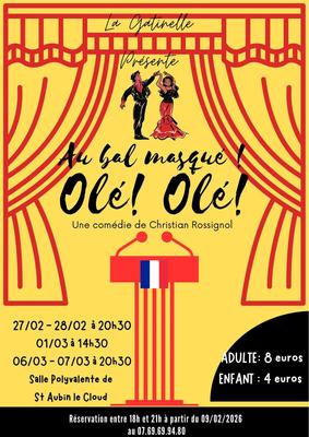 Au bal masqué ! Olé ! Olé ! - Théâtre à Saint Aubin