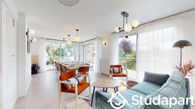 Chambre - 12 m² - 1 pièce