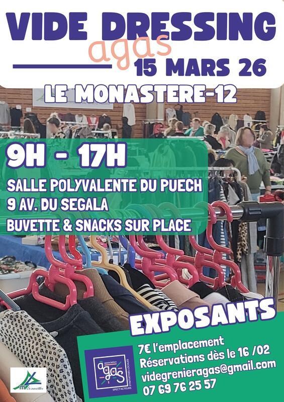 Vide dressing de l'agas