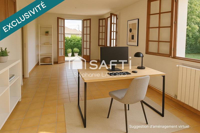 Maison - 110 m² - 4 pièces