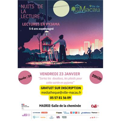 Nuits de la lecture - Lectures en pyjama