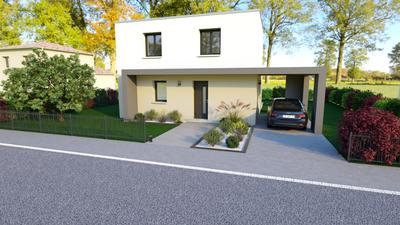 Maison - 90 m² - 5 pièces