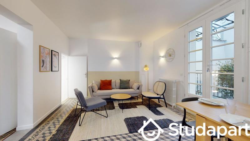 Chambre - 15 m² - 1 pièce