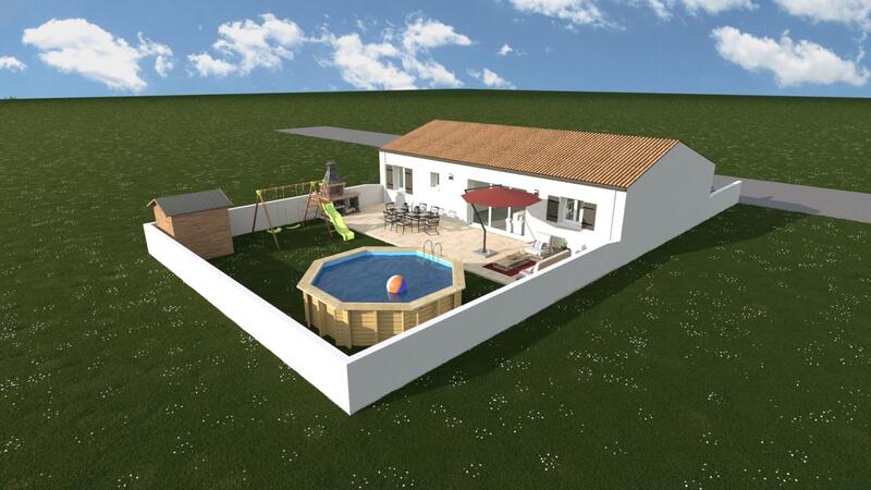 Maison - 80 m² - 4 pièces