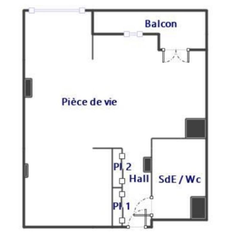 Appartement - 40 m² - 1 pièce