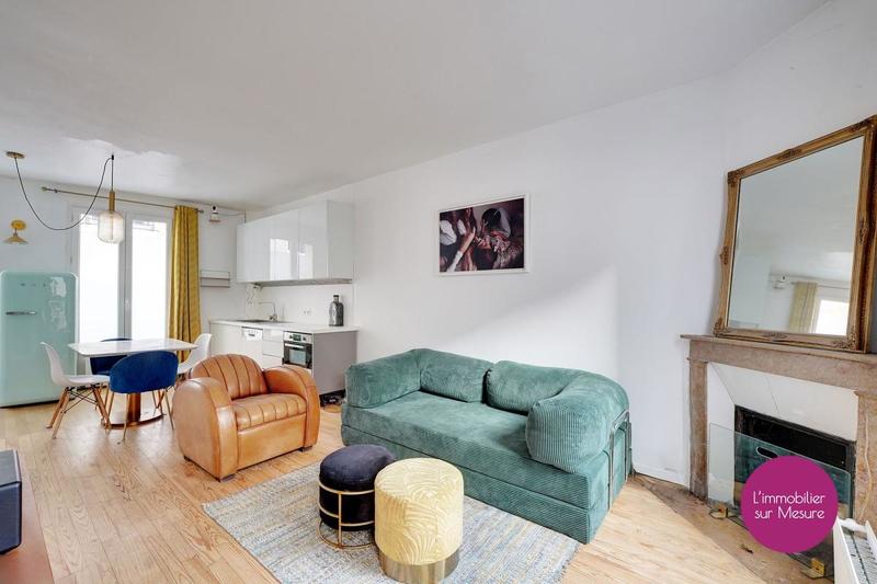 Maison de ville - 100 m² - 5 pièces