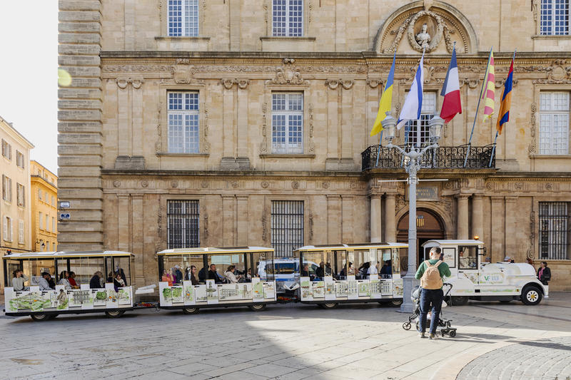 Visite d'Aix-en-Provence en petit train électrique